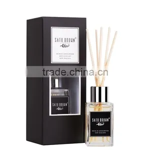 The Aluminum Cap Glass Bottle Of Delicate Reed Diffuser ,Perfume In Air Freshener thumbnail-1