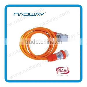 SAA Extension Lead,Australian Power Lead, Extension Cord Made in China With Braided Cable thumbnail-2