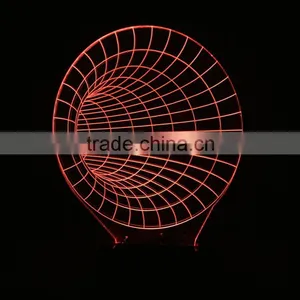 Snow Mountain Crystal Table Light Base Wedding 3d Optical Illusions Led Light Decoration thumbnail-4