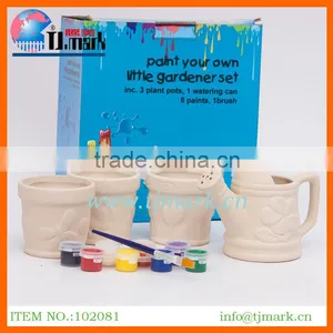 PAINTABLE CHILDREN GARDEN TOOLS TOYS thumbnail-1