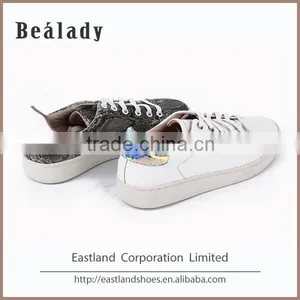 OEM/ODM 2016 Slip on Printed Snake Leather Sport Sneakers School Women Shoes thumbnail-1