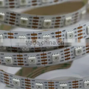 5050 Smd Led Strip APA102, 72LEDs/m DC5V Input,White PCB thumbnail-1
