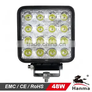 High Intensity 48W 10-30V Auto Led Work Light thumbnail-1
