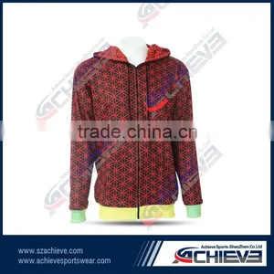 Custome Design Sublimation Long Sleeves High Quality Hoodies thumbnail-6