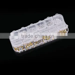 Punk 3D Metal Nail Art Rhinestones Alloy Studs DIY Nail Decoration thumbnail-2