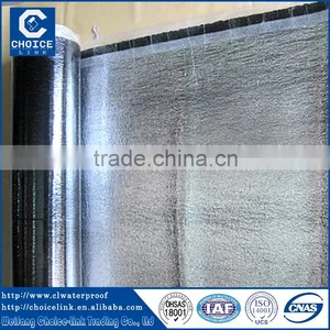 China Supplier Bitumen Waterproof Adhesive Sheets With Aluminum Foil thumbnail-6