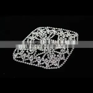 2015 Flower Crystal Rhinestone Appliques Wholesale thumbnail-2