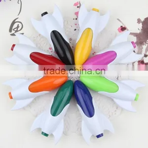 Hot Selling New Novelty Plastic Rocket Ballpoint Pen With Led Light thumbnail-4