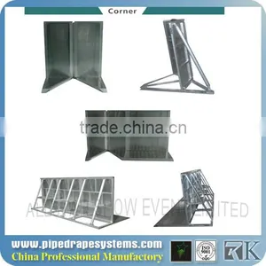 Powder Coated Welded Crowd Control Barrier,expandable Fence Expandable Barrier thumbnail-4