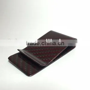 3k Carbon Fiber Money Clip, Carbon Fiber Bill Clip, Carbon Fiber Case Clip thumbnail-2