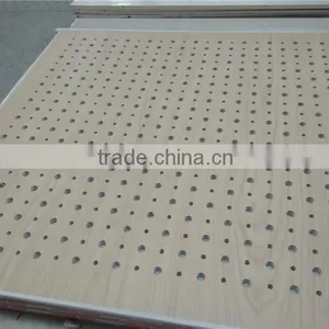 Big &small Round Cross Hole Perforated Gypsum Board Tile thumbnail-3