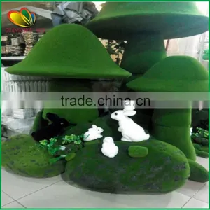 Hot Selling Garden Decoration Artificial Grass Mushroom and Animal Made in China thumbnail-1