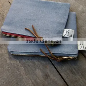 Custom High Quality Canvas Zipper Pouch Wholesale thumbnail-1
