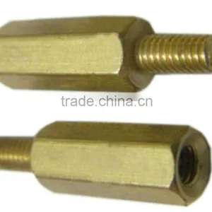 Brass Male and Female Hex Spacer thumbnail-1