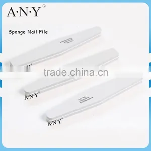 Finger Nails Shapes Sanding Grey Sponge Nail File Tool Rokest Shape 100/180 Grit thumbnail-1