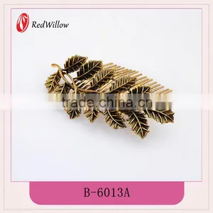 China New Design Popular High Quality Alloy Hair Comb thumbnail-1