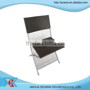 Foldable Patio/garden Wicker Chair thumbnail-1