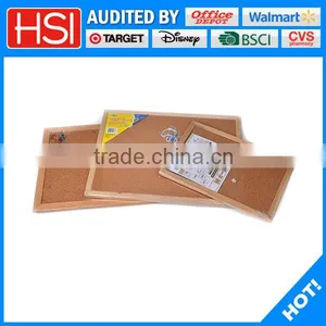 School Stationery Wooden Frame Soft Cork Board thumbnail-1