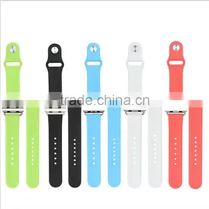 2016 Hot Selling 3pcs Silicone Watch Band for Apple Watch,original Cheap Silicon Watch Strap for Apple Watch Band Strap thumbnail-1