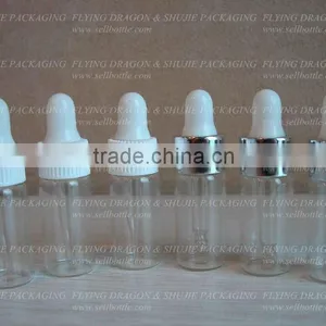 3ml Glass Dropper Vial for Essential Oil thumbnail-1
