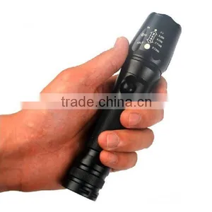 POPPAS 868 Wholesale Aluminum Waterproof 10w Rechargeable LED Torch Flashlight thumbnail-2