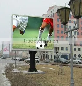 2014 New World Cup Time P6 Dip Outdoor Led Screen One Cabinet Good Flatness thumbnail-1