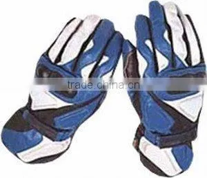 Leather Motorbike Gloves thumbnail-1