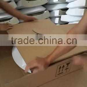 Porcelain Cheap Ivory Shape Bathroom Wash Basins on Sale thumbnail-5