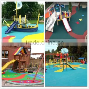 Free Sample, Colorful Artificial Grass, EPDM Granules Rubber Price Track, Best Quality Rubber Runway FL-11143 thumbnail-2