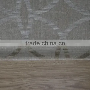 New Arrival 100% Polyesterhigh Taste Circle Design Linen Like Jacquard Curtain Fabric thumbnail-3
