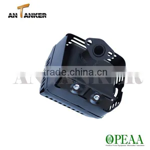 5.5hp 168F Black 18300-ZE1-900 With Exhaust Pipe Small Engine Spare GX160 Air Conditioning Muffler thumbnail-1