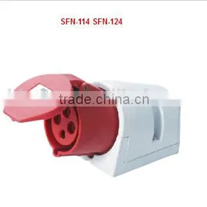 Ip44 16a 32a SFN-114 Industrial Socket thumbnail-1