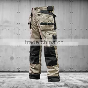 Men's Heavy Duty CORDURA Polycotton Multi Pockets Work Trousers thumbnail-1
