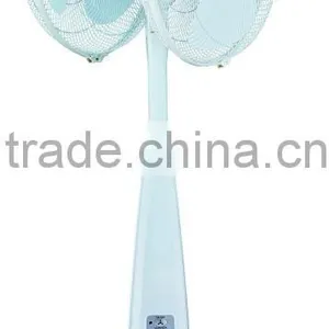 Double Head Rechargeable Stand Fan thumbnail-1