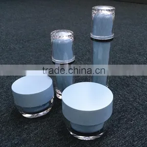 Blue Acrylic Material Cream and Lotion Packaging Set thumbnail-1
