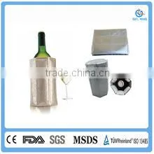 Acrylic Wine Cooler Bucket Wine Bottle Cooler Bag With Zero Energy Consumption thumbnail-2