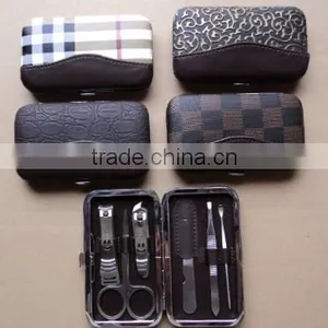 MRT-049 PU Bag With Stainless Steel 6 Pcs Manicure Set thumbnail-1