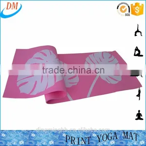 Good Design Full Color Print Flower Ceo-friendly TPE Yoga Mat for Yoga Silk Screen Print Digital Print thumbnail-3