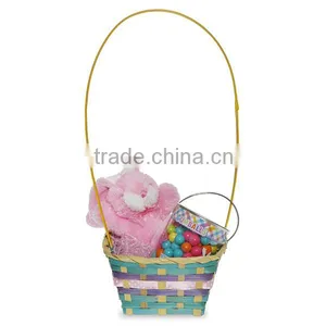 Rect Flower Girl Basket Easter Bunny Easter Gift Basket thumbnail-1