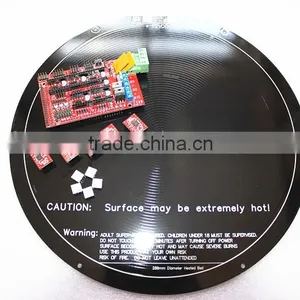 the Newest Products 3d Printer Delta Mega2560 5x A4988 Round PCB Heated Bed LCD 2004 Kit 3d Printer Reprap thumbnail-2
