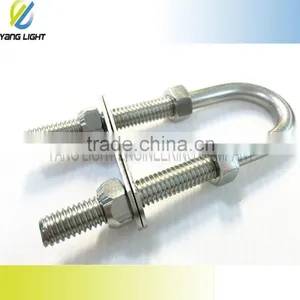 Made in Taiwan High Quality U Shaped Stainless Steel 304 Pipe Clamp thumbnail-3