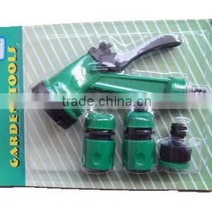 5 Pattern Spray Gun Garden Hose Nozzle Set thumbnail-1