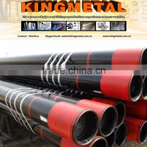 API 5CT H40 STC Oil Casing Tube With Thread Coupling,Seamless Carbon Steel Oil Tube Injection thumbnail-1