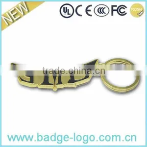 Gold Plated Novelty Fashion Eagle Keychain thumbnail-1