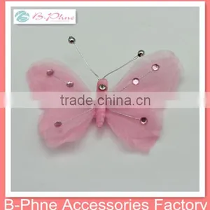 Stock Butterfly Brooch, OEM/ODM Service, Factory Outlet, BSCI and ISO thumbnail-1