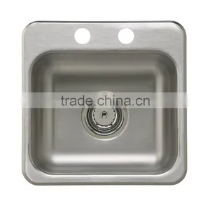 NSF Approval Stainless Steel One Tub Drop In Kitchen Sink thumbnail-3