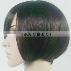 Good Feedback Human Hair Short Bob Lace Front Wigs thumbnail-1