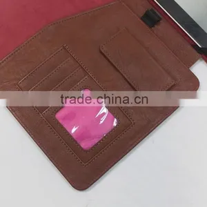 Genuine Leather Business Brief Leather Case 10 Inch Universal Stand Leather Case thumbnail-4