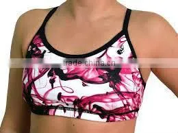Custom Dye Sub Sports Bra thumbnail-1