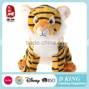 2016 ICTI Audited Custom Mini Plush Tiger Supplier's Choice thumbnail-3